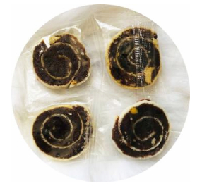 Kẹo Chuối Cuộn Mè Hạt Điều Bến Tre