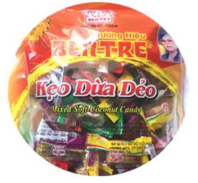 Kẹo dừa dẻo thập cẩm bến tre